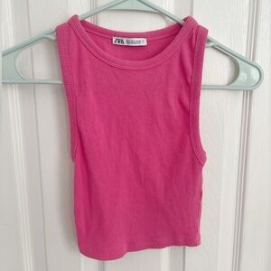 Zara Ribbed Tank Top